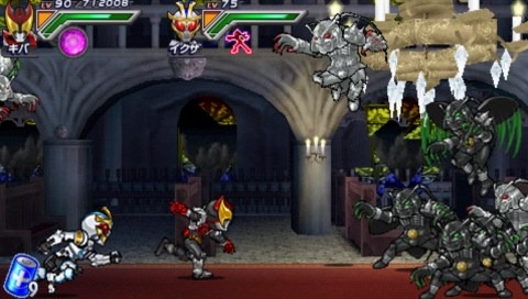 All Kamen Rider: Rider Revolution screenshot 3 for Nintendo 3DS
